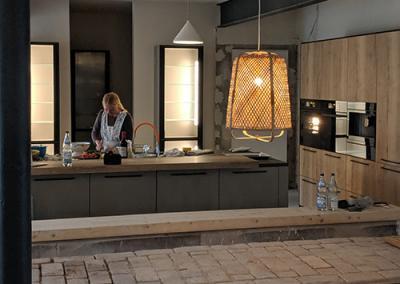 Die fertige Küche nach dem Umbau mit Innendämmung UdiReco von UdiDämmsysteme