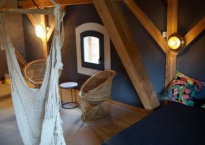 Fertige Schlafkojen im Obergeschoss nach dem Umbau mit Innendämmung UdiReco von UdiDämmsysteme