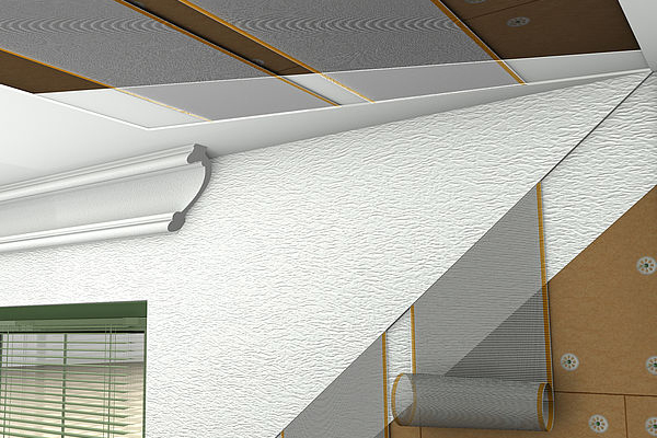 Heizung UdiSUN mit Innendaemmung Logo des Instituts für Baubiologie Rosenheim