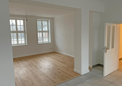 Eines der Zimmer im Landambulatorium nach Fertigstellung