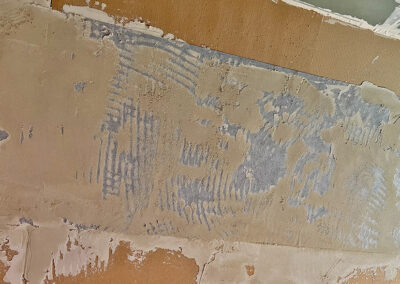 Dachschräge mit Holzfaser-Innendämmung UdiIN 2CM, Flächenheizung UdiSUN verspachtelt