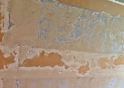 Dachschräge mit Holzfaser-Innendämmung UdiIN 2CM, Flächenheizung UdiSUN verspachtelt