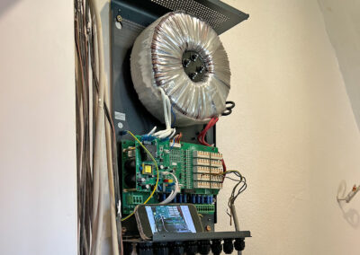 Transformator für die Flächenheizung UdiSUN