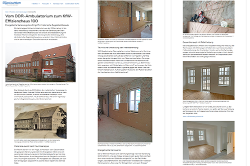 udi_2026-01-15_www.deutsches-ingenieurblatt.de Bild vom Titelbild Rosenheimer Journal und Pressebericht über Udi Innendämmung